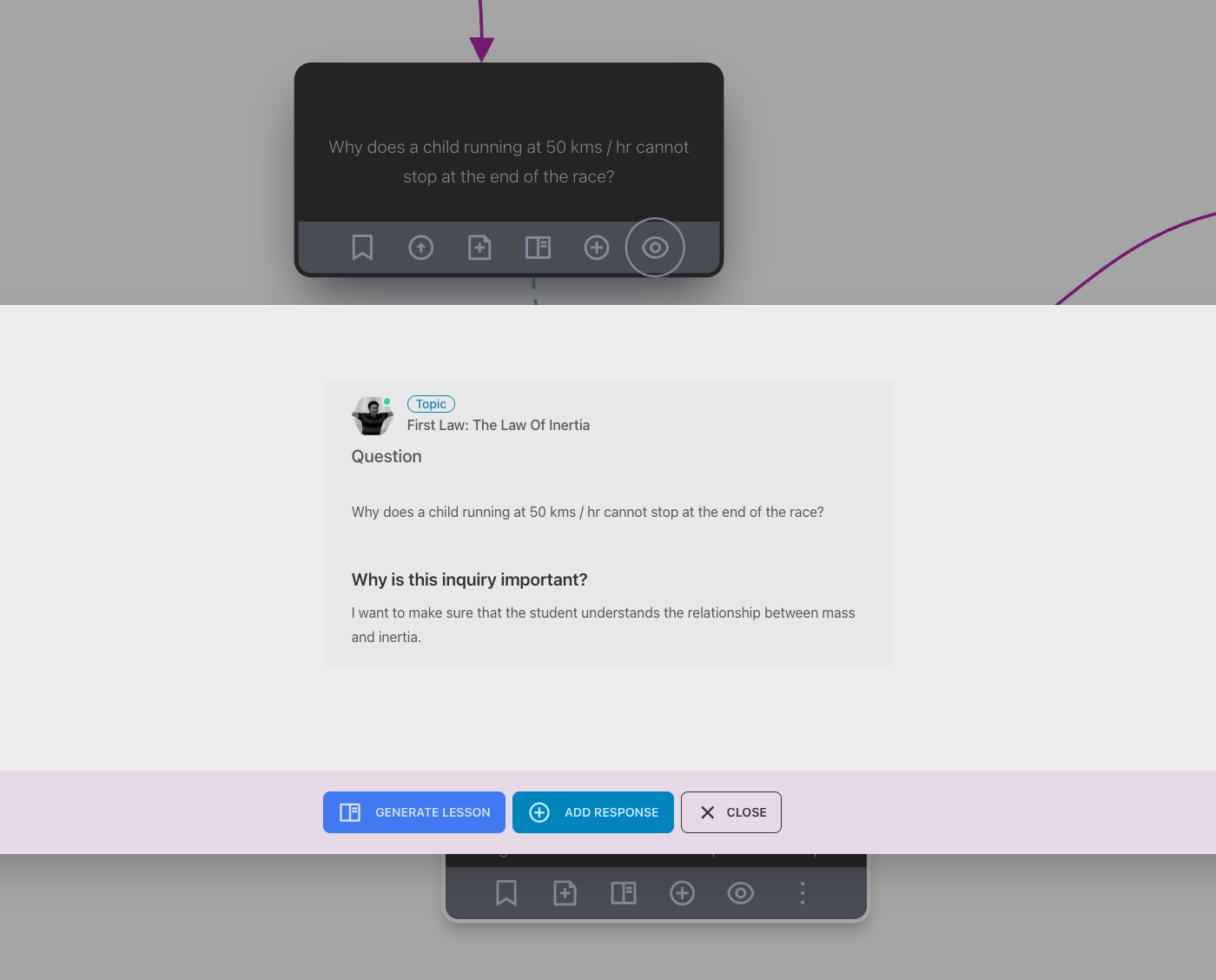 Intentional Inquiry - Example