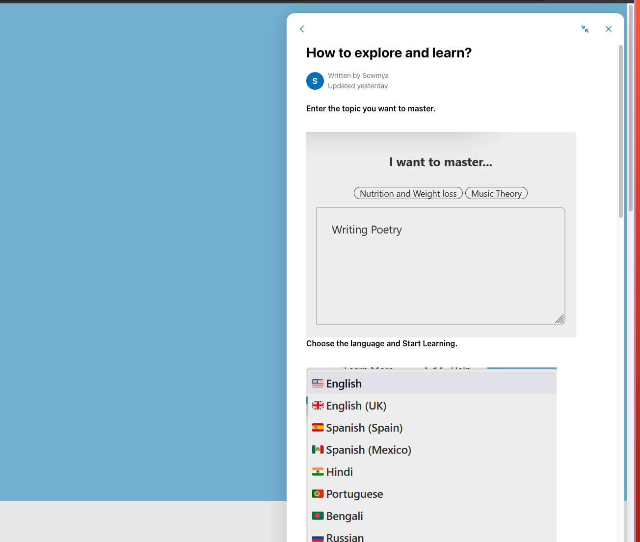 SocratiQ Integrated Help